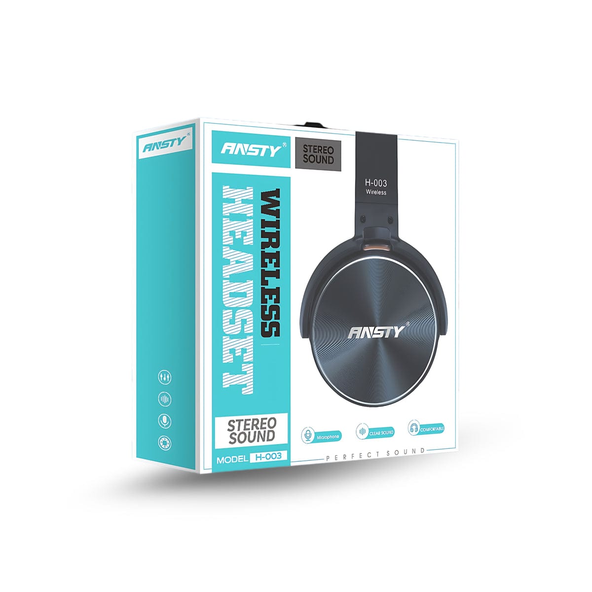 Ansty Bluetooth Headset HF H-003 Headphone View