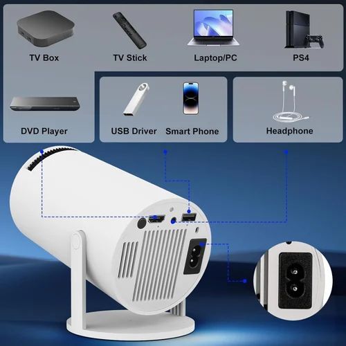 Magcubic HY300 Pro Plus Projector with Free Storage Bag and Free Lens Cover  View