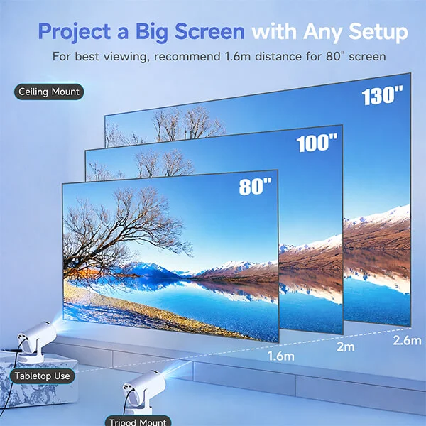 Magcubic HY300 Pro Plus Projector with Free Storage Bag and Free Lens Cover  View
